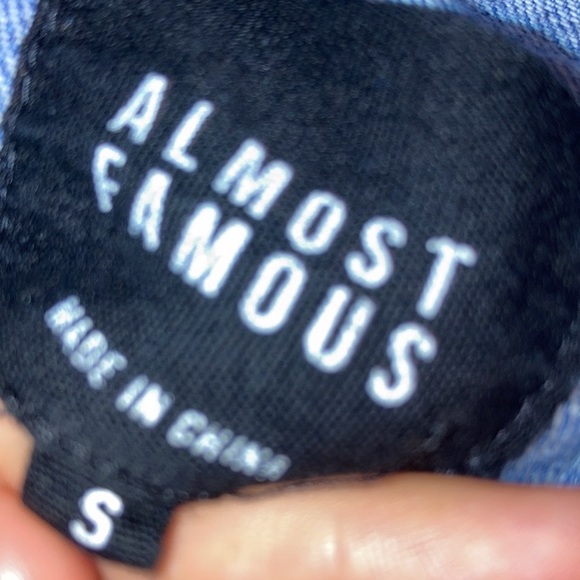 Cropped jean jacket🤩 - Picture 2 of 2